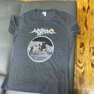 Gray Port and Company Apollo’s 50 th Anniversary women’s Large new T-shirt